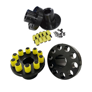 Accouplement élastique à broches pour moteur de pompe à eau industrielle 45 #   Acier, couple personnalisable 500 Nm - Product Image 6