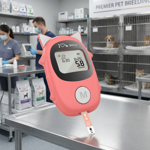 Kit Essencial para Gestão de Diabetes em Animais de Estimação com Baixo MOQ: Testador de Glicose no Sangue Reutilizável, Seguro, Confiável e Fácil de Usar para Cães - Product Image 1