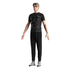Factory Gym Fitness Clothing Summer Activewear Athletic <b>Shirts</b> <b>Compression</b> <b>Shirt</b> - Product Image 5