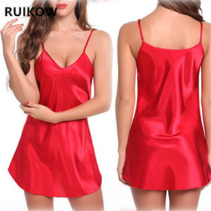 Set Pakaian Tidur Erotis dengan Bahan Sutra Es Lembut, Lingerie Seksi Wanita dengan Set Pakaian Dalam Berenda, Stok Pakaian Rumah, Bodysuit untuk Wanita - Product Image 1