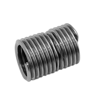 0.38 Inch 10-32 Tanged Screw-Locking Fine Stainless Steel Wire Thread Inserts