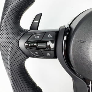 พวงมาลัยหุ้มหนัง BMW F Series สำหรับ <span class=keywords><strong>M</strong></span> ประสิทธิภาพ F48 F49 F39 F25 F26 F34 F15 F16 F87 F80 F82 F83 F90 F30 F35 F32 - Product Image 4