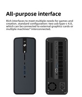 Mini PC Linglong Star Core AI con 128 GB de Memoria de Video para Juegos, Trabajo y Tareas Creativas; Compatible con Cascading Multi-Machine DeepSeek Full