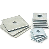 Solutions de fixation de qualité industrielle Rondelles carrées galvanisées à chaud Style fendu Laiton Zinc DIN Rondelle plate Métal Caoutchouc Autre
