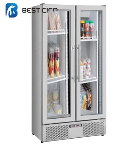 Réfrigérateur-Présentoir à Boissons CICO ; Réfrigérateur-Congélateur Combiné à Portes Françaises Multi-Produits Réfrigérants SD-820BS - Product Image 1