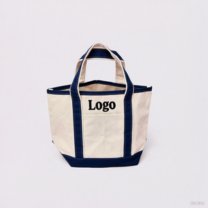 ZHYD 2025 zippé toile bateau Boutique Shopping sac écologique Bolsa broderie personnalisée Sublimation Logo Bolsas sacs fourre-tout - Product Image 4