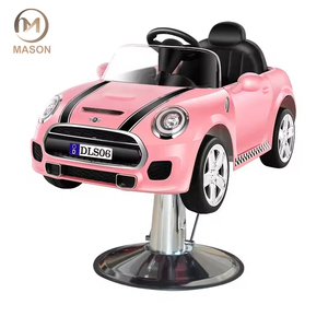 Chaise de barbier pour enfants à hauteur réglable rotative hydraulique pour jouer à la coupe de cheveux siège de salon en métal pour bébé ensemble de styliste pour <span class=keywords><strong>spa</strong></span> - Product Image 5