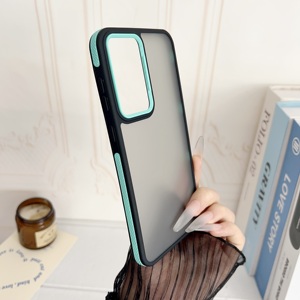 Nueva Funda Protectora para Teléfono con Panel Trasero Translúcido de TPU, Bordes Coloridos y Resistente a Golpes para <span class=keywords><strong>Samsung</strong></span> A05 A14 A24 A35 A55 S23 Plus S24 S25 <span class=keywords><strong>Ultra</strong></span> - Product Image 3