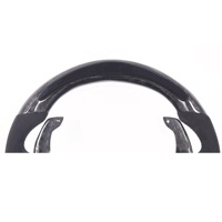 Ever-Carbon Racing ECR Volant LED en fibre de carbone forgé en cuir suédé personnalisé de haute qualité pour volant Audi R8