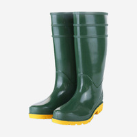 Bottes de pluie montantes en PVC Forte Labor Protection pour hommes, idéales pour les mines de charbon, la pêche et la construction – Collection Printemps-Été