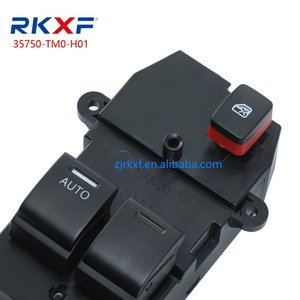 New rkxf 35750-tg5-h01 điện Thạc sĩ cửa sổ nâng lên chuyển đổi ABS + PA66 chất liệu cho cho phù hợp với 08-13 12 tháng bảo hành đen OEM - Product Image 2