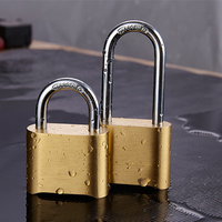 Cadenas à combinaison à 4 chiffres en alliage de zinc haute sécurité avec anse courte/longue