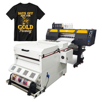 Machine d'impression jet d'encre DTF à conception séparée, imprimante DTF avec système d'agitation d'encre blanche pour l'impression de logos personnalisés sur vêtements pour entreprises
