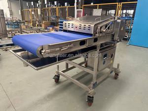 Máquina Aplanadora de Carne Comercial de Acero Inoxidable de 400-800 KG/H, <span class=keywords><strong>Precio</strong></span> de Fábrica, para Aplanar Carne de Res, Hamburguesas, <span class=keywords><strong>Pechuga</strong></span> de Pollo - Product Image 2