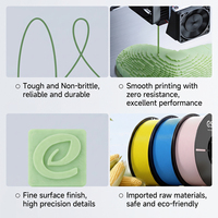 Filament d'imprimante 3D ESUN PLA+ 1,75 mm 1 kg pour impression FDM 210-230, tige plastique améliorée, haute qualité mécanique, multicolore, qualité garantie