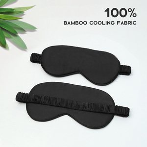 Mascherina <span class=keywords><strong>per</strong></span> occhi <span class=keywords><strong>per</strong></span> il sonno da viaggio con gli occhi in tessuto di raffreddamento in bambù 100% <span class=keywords><strong>per</strong></span> l'uso Unisex di tutte le stagioni - Product Image 2