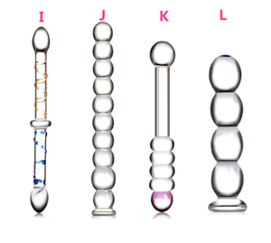 Женские инструменты для мастурбации секс-игрушки высокого качества со стеклянным кристаллом, Анальная пробка для массажа - Product Image 5