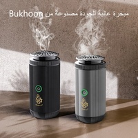 Brûleur à Bakhoor Arabe Rechargeable par USB, Encensoir Électrique Sans Flamme, Chauffe-Encens Portable Électrique