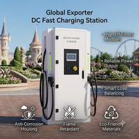 Station de recharge rapide DC 360 kW pour véhicules électriques, double pistolet, alimentation commerciale 1000 V