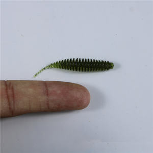 Esca da pesca in silicone all'ingrosso 40mm/60mm vite in plastica morbida <span class=keywords><strong>esche</strong></span> da nuoto <span class=keywords><strong>esche</strong></span> da verme softlure per basso - Product Image 3