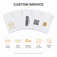 Étiquette autocollante vierge en PVC H9 pour pare-brise, carte de contrôle d'accès, lecteur/graveur RFID UHF 800-960 MHz 924 MHz, vente en gros