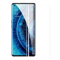 Verre UV pour Oneplus 12 11 10 Pro 8 9 7t Pro Film trempé à colle complète Protecteur d'écran incurvé avec lampe UV en verre