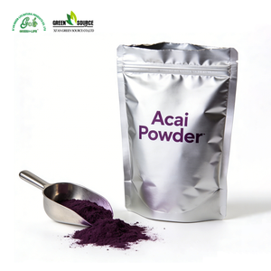 Poudre <span class=keywords><strong>d</strong></span>'açaï biologique lyophilisée, superaliment, approvisionnement en vrac pour les smoothies, les boissons et les compléments alimentaires - Product Image 1