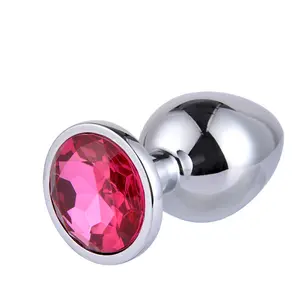 Hot Sale Small Size Anal Metal Plug Sex Toys Gay Anal Toys