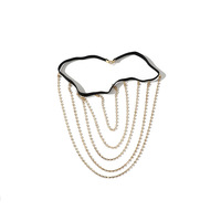 Chaîne de cuisse élégante et sexy multicouche en strass, élastique et réglable, dorée, pour femme, idéale pour les soirées en club et la plage