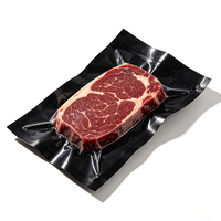 Sacs de conservation alimentaire de qualité alimentaire à prix d'usine, transparents d'un côté et noirs de l'autre, pour scelleuse sous vide