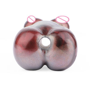 مجموعة ألعاب الكبار أحدث سيليكون + معدن + جلد طبيعي الكمامات دعم الجملة - Product Image 3