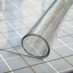 Transparent Pvc Film Durable Transparent Plastic Super Clear Soft Pvc Sheet Film For Bags