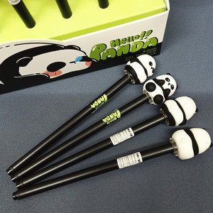 0.5mm Silicone gel động vật gấu trúc trung tính bút sinh viên dễ thương Gấu Trúc viết nước bút trẻ em chữ ký bút giải thưởng - Product Image 2