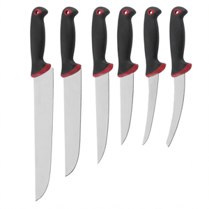 <span class=keywords><strong>Set</strong></span> di <span class=keywords><strong>Coltelli</strong></span> da Macellaio YanZap in Acciaio Inossidabile ad Alto Contenuto di Carbonio e Molibdeno per Disossare e Filettare con Manico Ergonomico e Antiscivolo in TPR - Product Image 1