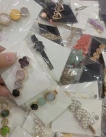 100 pièces par kg, vendues au poids, accessoires pour cheveux élégants de luxe léger, bijoux en vrac, assortiment et sélection aléatoire