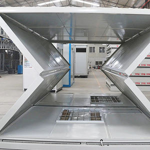 Maison préfabriquée en conteneur pliable et extensible pour 2 chambres à coucher avec atelier Entrée du salon de l'école pour la cuisine sur un terrain inutilisé - Product Image 2