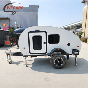 WECARE Nouvelle caravane de voyage légère, petite caravane de camping, meilleure petite caravane de camping avec salle de bain - Product Image 1