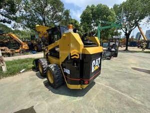 बिल्ली 246d मिनी स्किड स्टीड लोडर 0.9 टन कम घंटे छोटे पैमाने के उपकरण का उपयोग किया जाता है - Product Image 3