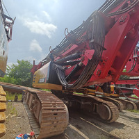 Modèle 2019 SANY SR285, Foreuse rotative hydraulique diesel, avec barre Kelly pour câble et câble métallique, et barre Kelly pour câble de câble Kelly, d'occasion.