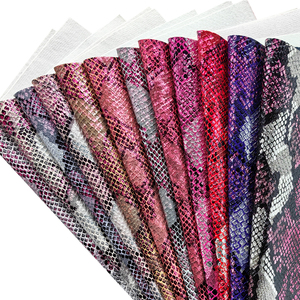 Nhà Máy Cung Cấp Rắn Nổi Da Nhân Tạo Đầy Màu Sắc Mô Hình Da Tổng Hợp Cho Túi Quần Áo Với Nhanh Chóng Các Lô Hàng - Product Image 3