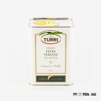 Huile d'olive extra vierge de qualité alimentaire DADI 500ML/1L/2.5L/5L, emballage en fer blanc, bidon d'huile de cuisson, bouchon à vis, forme rectangulaire, finition brillante