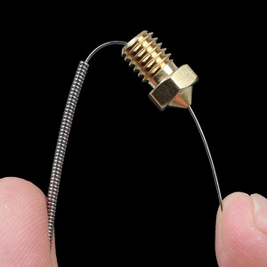 Limpiador de boquillas E3D Mk8, aguja de acero inoxidable de 0,4mm para mantenimiento del cabezal de impresión de impresora 3D - Product Image 2