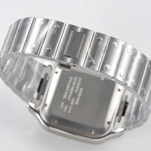 <span class=keywords><strong>Reloj</strong></span> de Lujo para Hombre, Automático, Santoses, Movimiento Mecánico 9015, Relojes de Pulsera Estilo <span class=keywords><strong>Cartier</strong></span> para Hombre y Mujer - Product Image 4