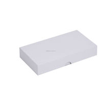 Boîte d'emballage de téléphone portable blanc universel de haute qualité revêtement UV vide et gaufrage pour utilisation sur Smartphone