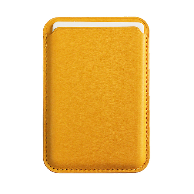 Build-in 23 Strongest Magnets Slim Card Holder Leather Wallet with MagSafe for Apple iPhone 12 13 14 15 16 17