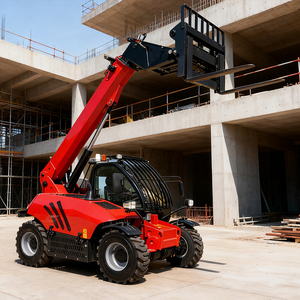 ऊर्जा की बचत और ईंधन-कुशल कंटेनर लोडिंग और अनलोडिंग का उपयोग किया जाने वाला टेलीहैंडलर टेलीस्कोपिक फोर्कलिफ्ट - Product Image 6