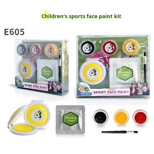 Pittura per il viso personalizzabile per il calcio, lavabile, prodotto per l'intrattenimento sportivo per i tifosi messicani, pittura per carnevale transfrontaliera - Product Image 3