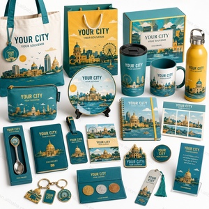 Set de Regalo de Recuerdos de Ciudad Personalizados, Colección de Recuerdos de Viaje con Bolsa de Mano, Taza, Cuaderno y Llavero - Product Image 6