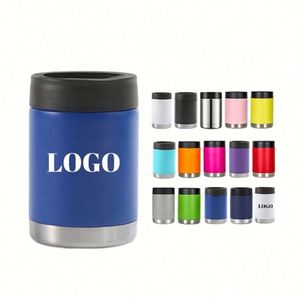 Manchon isotherme personnalisé pour canettes de 12 oz et 14 oz, à double paroi et sous vide, sans BPA, vente en gros - Product Image 1