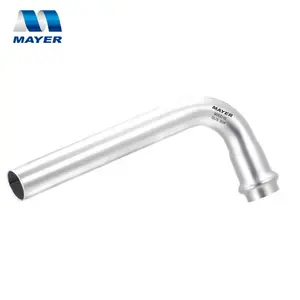 Sus304 316 Stainless Steel Pipe Fitting Flat End 90 Degree Bend Joint Elbow Fittings